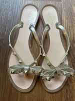 Valentino Rockstud Slides 39 40 Gold FlipFlops Sandalen Bayern - Miesbach Vorschau