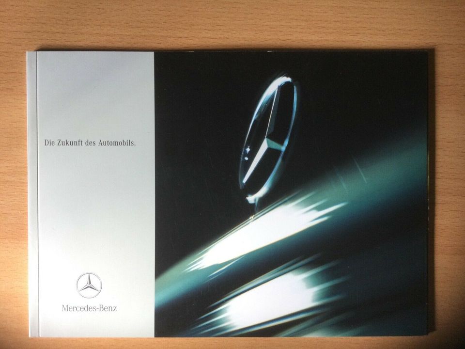 Mercedes Prospekt Geschichte und Zukunft 1999 Top in Altdorf