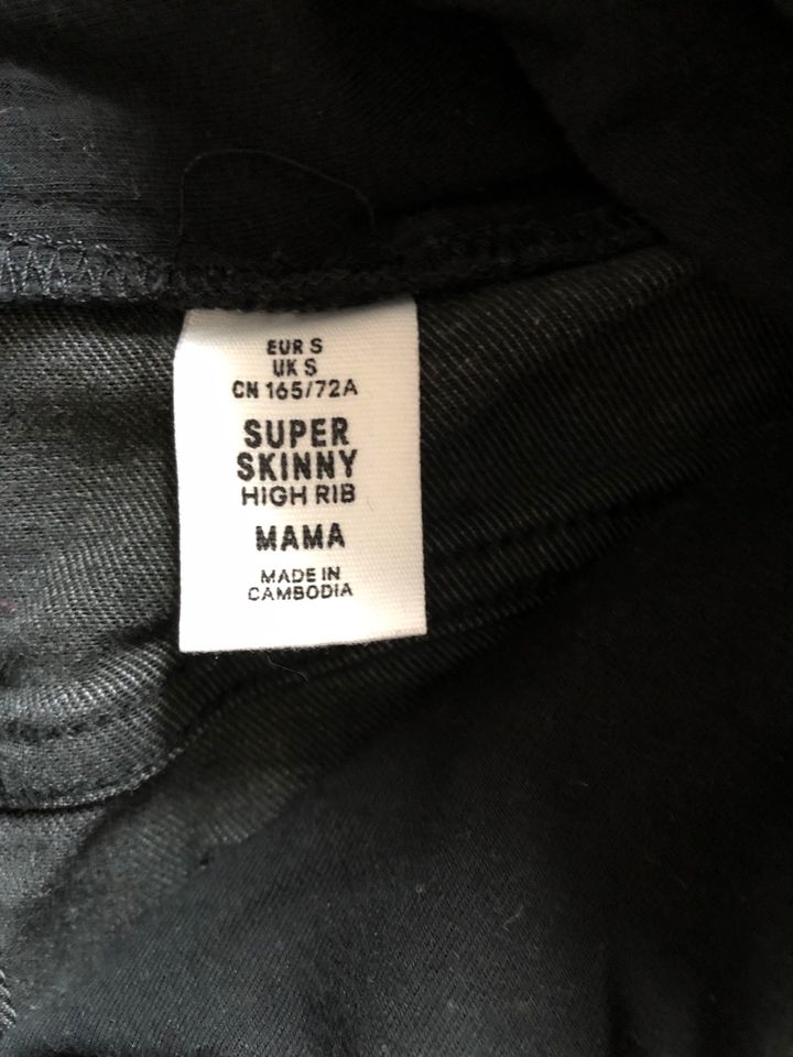 Umstandsjeans H&M und C&A Größe 36/S Grau, Dunkelblau, Hellblau in Sehnde