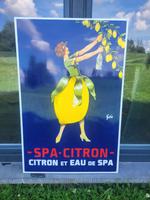 EMAILLESCHILD SPA CITRON 100 CM X 70 CM Aachen - Aachen-Mitte Vorschau