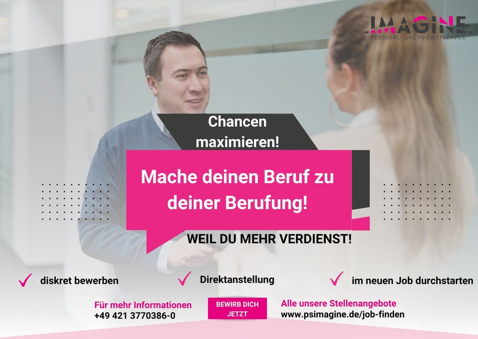 Maschinenbediener (m/w/d) in Bremen