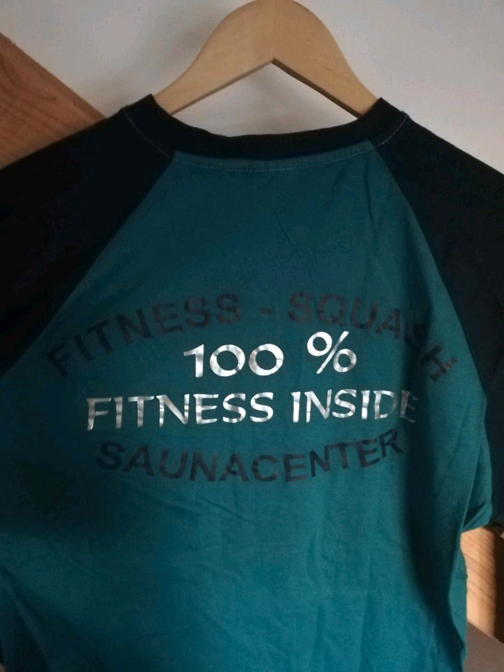 Merch Langarmshirt Longsleeve Fitness Sauna Spruch Baseballshirt in Berlin