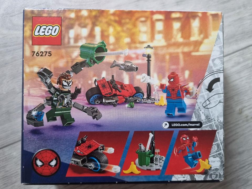 LEGO Marvel Motorcycle Chase: Spiderman vs. Doc Ock 76275 in Möllenhagen