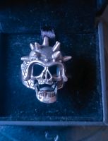 Massiver Biker Skull Ring, 925, beweglicher Kiefer, Gothic, Metal Kreis Pinneberg - Pinneberg Vorschau