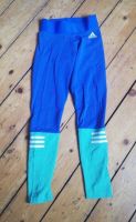Addidas Leggings / Yoga-/Sporthose in blau-grün Pankow - Prenzlauer Berg Vorschau