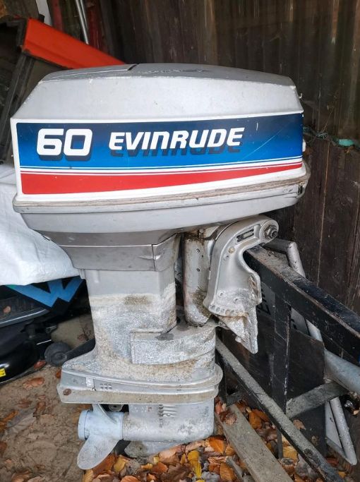 Evinrude 2Takt Außenborder, 60Ps LS + Ersatzteile in Hitzacker