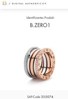 BVLGARI Ring B.zero1 aus Rosé- und Weißgold Gr. 59 Bayern - Altenthann Vorschau