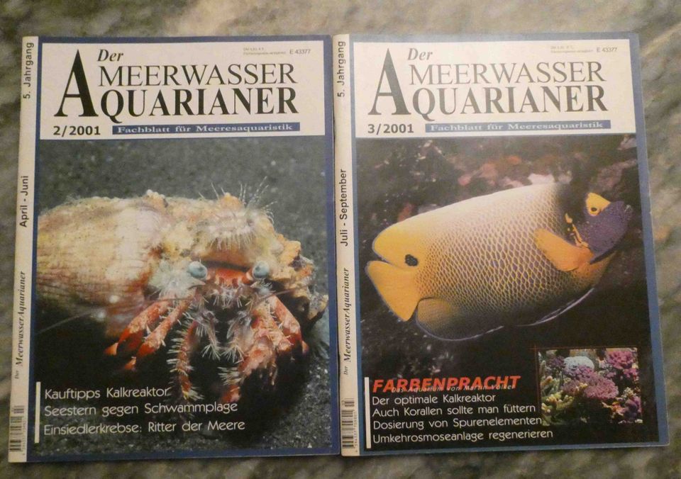 Der Meerwasseraquarianer Meerwasser Magazin Jg. 1-6 Mengenrabatt! in Braunschweig