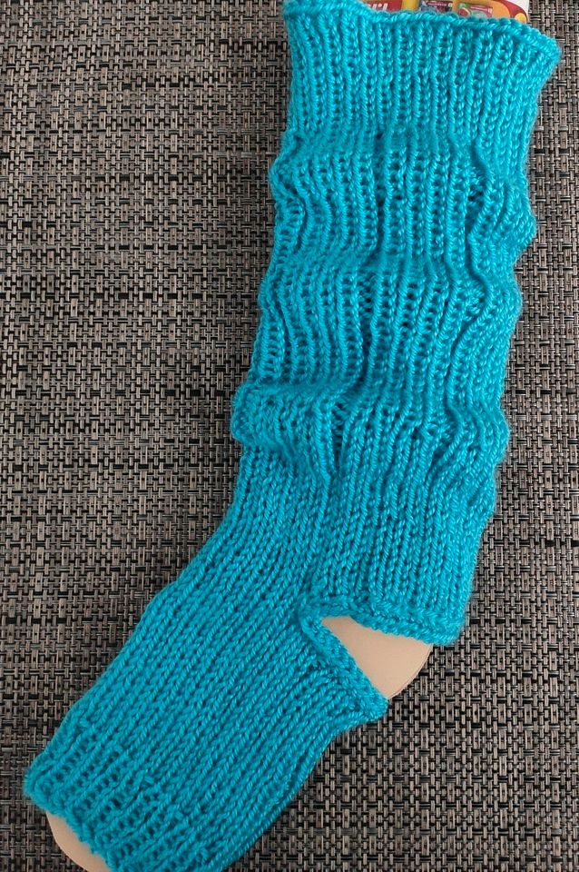 Yoga Socken in blau in Solingen