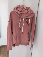 Rosa Hoodie mit Doppelkragen von Naketano Sachsen - Schöpstal Vorschau