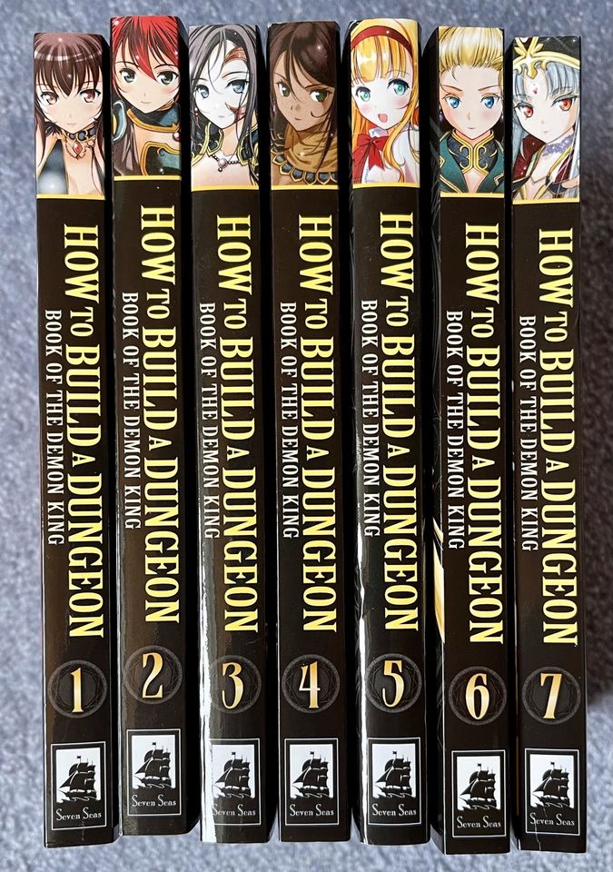 Manga "How to build a Dungeon: Book of the..." Band 1-7 Englisch in Gera