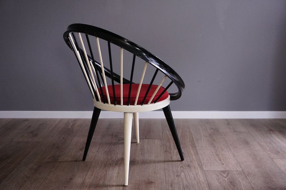 [Zeitklassiker] Vintage 60er Circle Chair Yngve Ekström Stuhl in Handorf