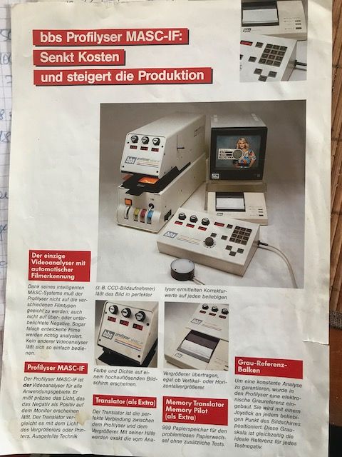 BBS Videoanalyser für Negative- sehr selten ! in Greven