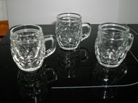 3 kleine Glashumpen Glaskrüge - 6 cm hoch Rheinland-Pfalz - Reich Vorschau