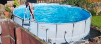 Pool Bestway Power Steel 5,5m x 1,2m hoch Hessen - Twistetal Vorschau