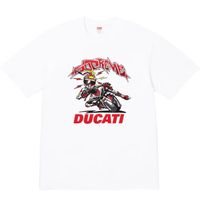 Supreme Ducati Bike T-Shirt Weiß L Kreis Pinneberg - Rellingen Vorschau