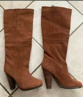 H&M Wildlederstiefel Gr 37 Echtleder Hessen - Friedrichsdorf Vorschau