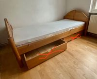 Erle geölt Holz Bett + EMMA Matratze 90x200 Berlin - Pankow Vorschau