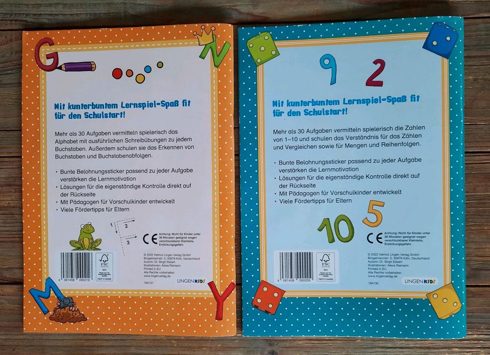 Mein Vorschulwissen - erste Zahlen und erste Buchstaben in Kulmbach