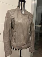 Gipsy Damen Lederjacke grau Biker Look Gr L Nordrhein-Westfalen - Bottrop Vorschau