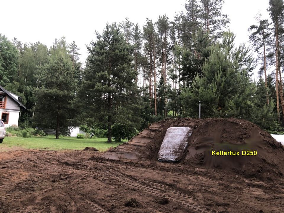 Lagerkeller Erdkeller Vorratslager Bunker Schutzkeller 12,1 m³ in Kühbach