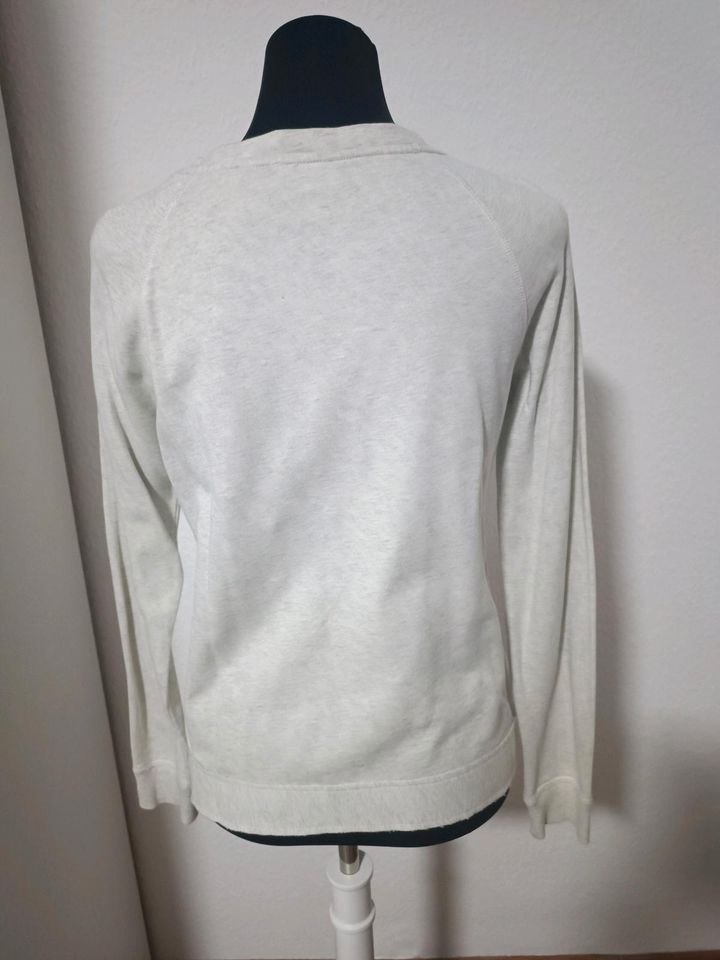 Street One Pullover Pulli Creme meliert Perlen Gr.36 Top Zustand in Wistedt