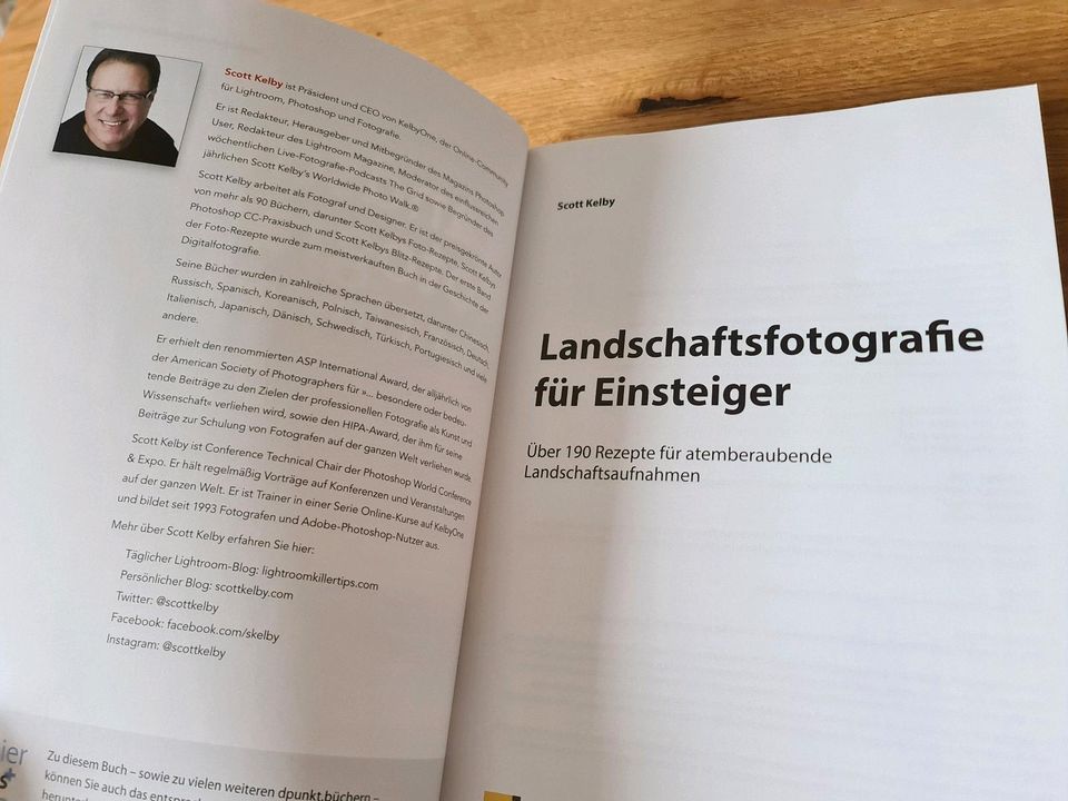 "Landschaftsfotografie für Einsteiger" Scott Kelby (Buch) in Seelze