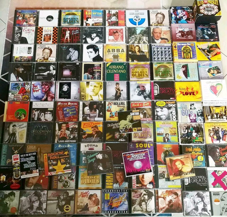Musik CD Sammlung ca. 200 Stück (Singles, Boxen, Sets, Rock, Pop, in Obertshausen