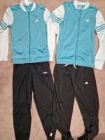 3 x adidas Trainingsanzug 152 158 blau türkis Brandenburg - Eisenhüttenstadt Vorschau