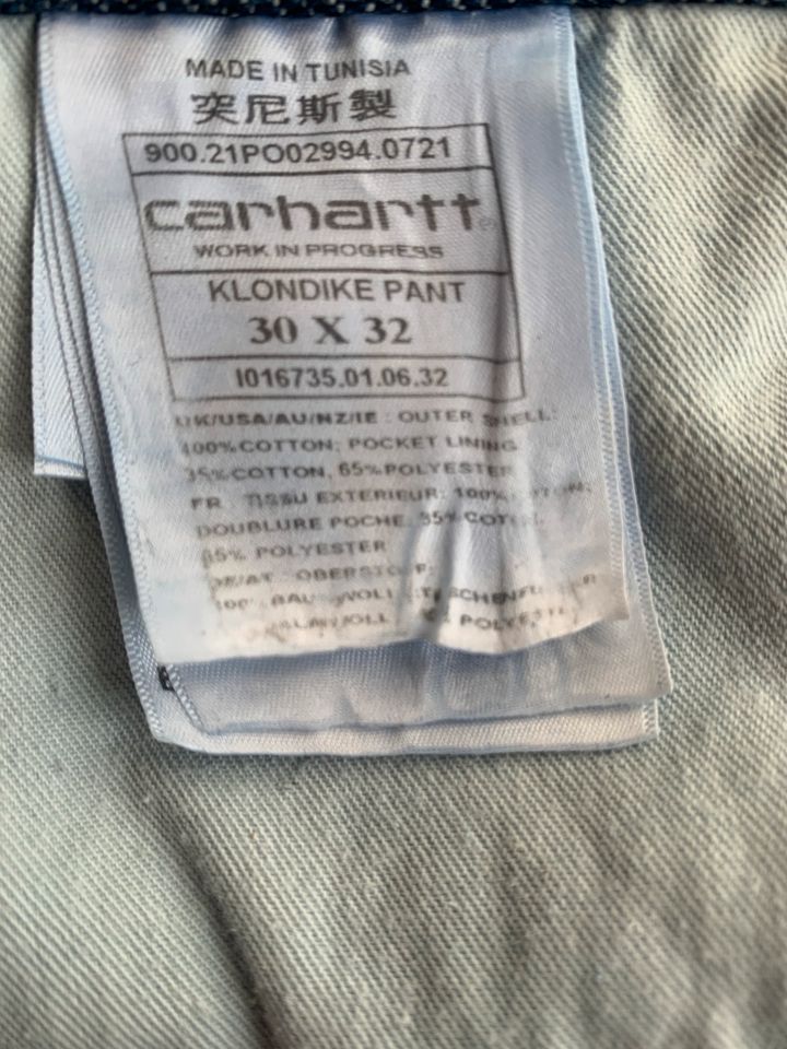 Carhartt  Klondike Pant Jeans Gr 30x32 in Norden