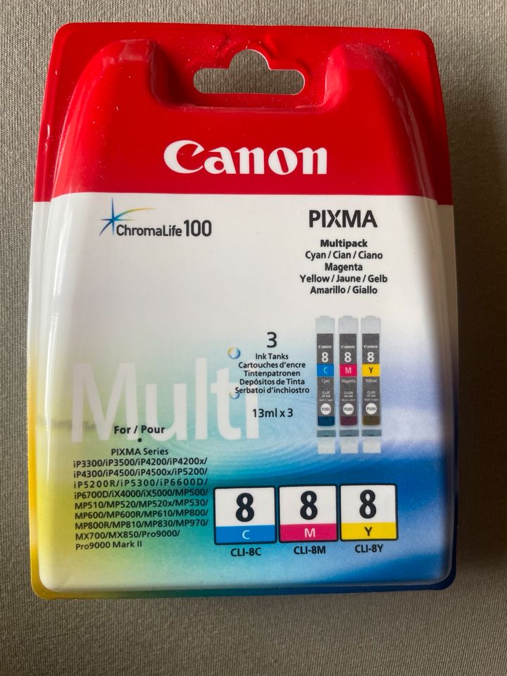 Canon Pixma 3 x 13ml Tintenpatronen Patronen Tanks Drucker in Nürnberg (Mittelfr)