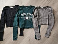 3x Pullover, Pulli,Shirt, Bershka, Pull&Bear, Gr. XS/34 Hessen - Marburg Vorschau