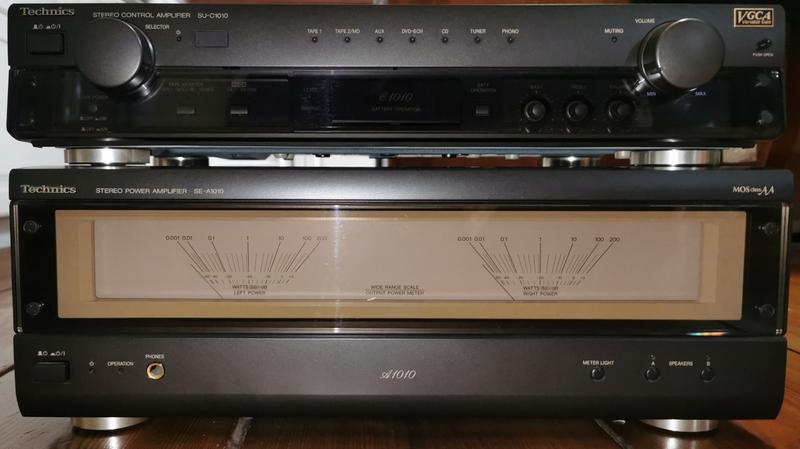 Used Technics SE-A1010 Stereo power amplifiers for Sale Used Technics SE-A1010 Stereo power amplifiers for Sale