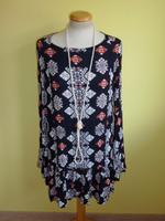 Tunika OVS Kleid schwarz mit Muster Größe L wie neu Versand Kr. München - Grünwald Vorschau