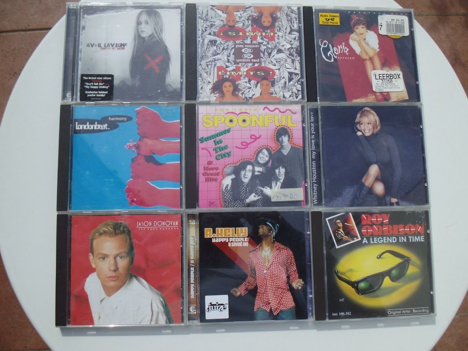 (9) 108 Pop CD's # Tears for Fears, Bee Gees, Boney M, T'Pau in Ludwigshafen