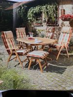 Gartenmöbel Teakholz Sitzgruppe mit Tisch "Brasilia" von Mesch Westerwaldkreis - Sessenhausen Vorschau