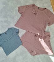 Shirt Top Hose Shorts Set Shein M 38 rosa Rose grün petrol Rheinland-Pfalz - Hockweiler Vorschau