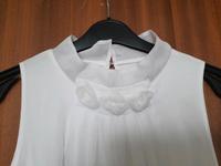 Comma Top Bluse 40 L Weiss Blumen Tunika Bayern - Augsburg Vorschau