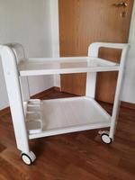 Servierwagen, Beistelltisch auf Rollen,  weiß 50 x 80x 75 cm, Niedersachsen - Melle Vorschau