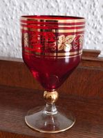 Kleines, sehr einsames rotes Weinglas sucht die große Liebe Sachsen - Mittweida Vorschau