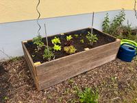 Hochbeet selber bauen, Altes Terrassenholz für Hochbeet Bayern - Bobingen Vorschau