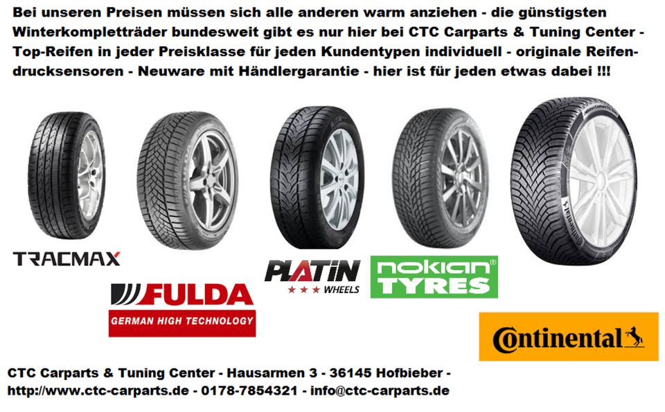 Opel Zafira C Tourer Winterreifen Felgen 5x115 18 Zoll NEU RDKS in Hattingen