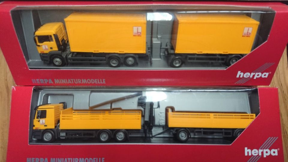 Sammlungsauflösung Herpa 1:87 / H0 Modelle in Becherbach