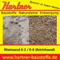 Rheinsand 0/2, Rheinsand 0/8, Estrichsand, Füllsand, Pflastersand Nordrhein-Westfalen - Gelsenkirchen Vorschau