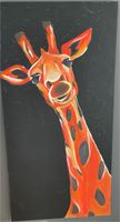 Leinwandbild - Acryl - Giraffe - Schwarz - 70x140cm Baden-Württemberg - Meckenbeuren Vorschau