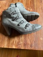 Paul Green Stiefelette Ankle Boots Vintage Grau Gr.7/40.5 Leder Altona - Hamburg Blankenese Vorschau