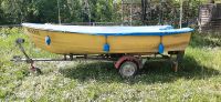 Boot ,Angelboot ,Ruderboot ,mit Motor,Abdeckung und Trailer Wiesbaden - Mainz-Kostheim Vorschau