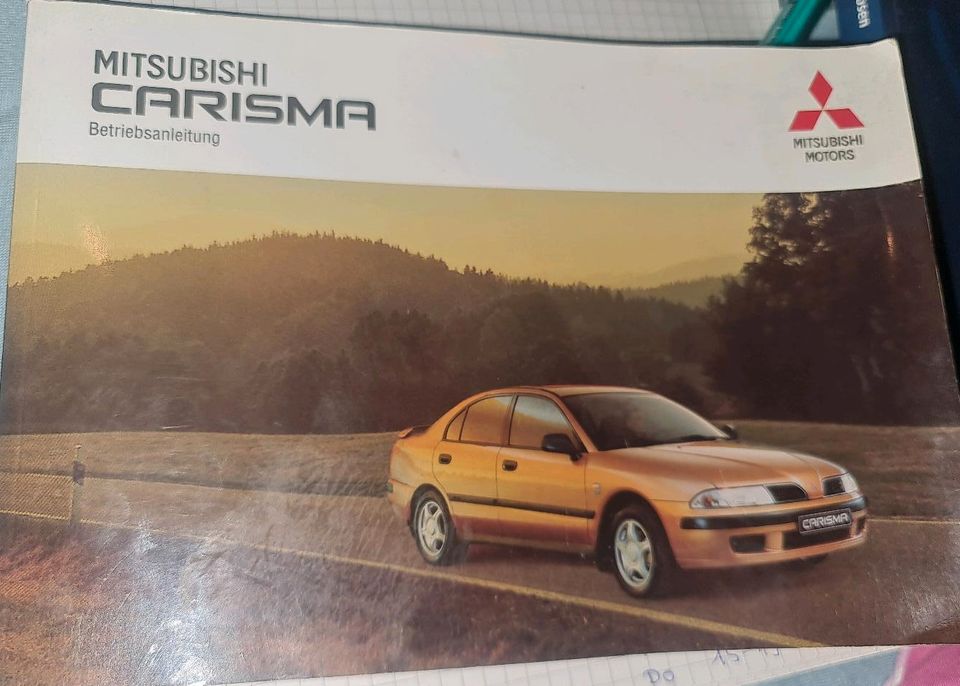 Mitsubishi Carisma Betriebsanleitung Motors inklusive Versand in Lübbecke 