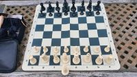 Schach Spiel mit 50 cm x 50 cm Schachbrett Brandenburg - Groß Köris Vorschau