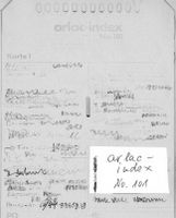 Suche: Arlac Telefonregister Nr. 101; Ersatz-Registersatz /Papier Niedersachsen - Bad Harzburg Vorschau